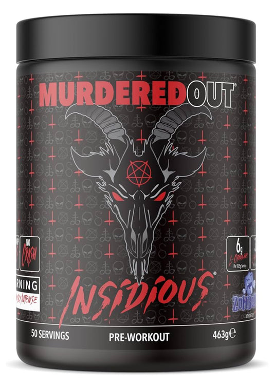 Murdered Out Pre Workout Insidious 463g